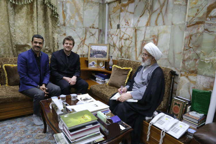 المتولي الشرعي للعتبة الحسينية يلتقي ممثل منظمة اليونسيف لتنسيق الجهود والتعاون لايجاد الحلول لمشاكل الطفولة بالعراق(تقرير صوتي ومصور)