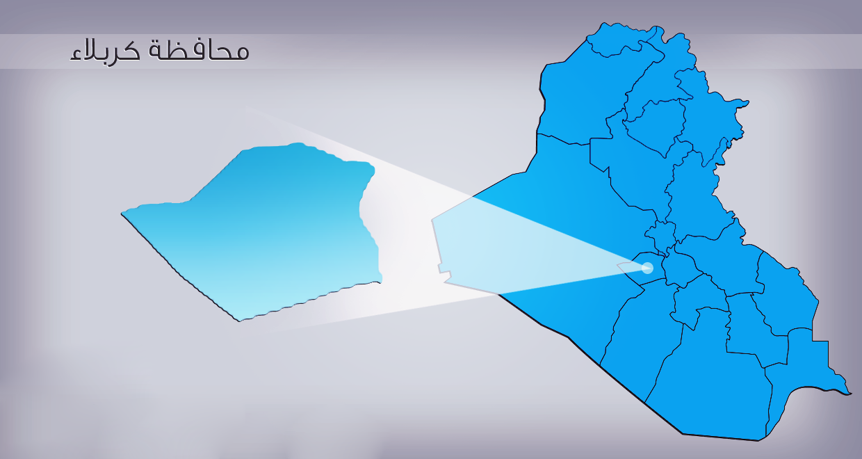 يتعرض مشروع الحزام الاخضر غرب مدينة كربلاء الى عمليات تخريب