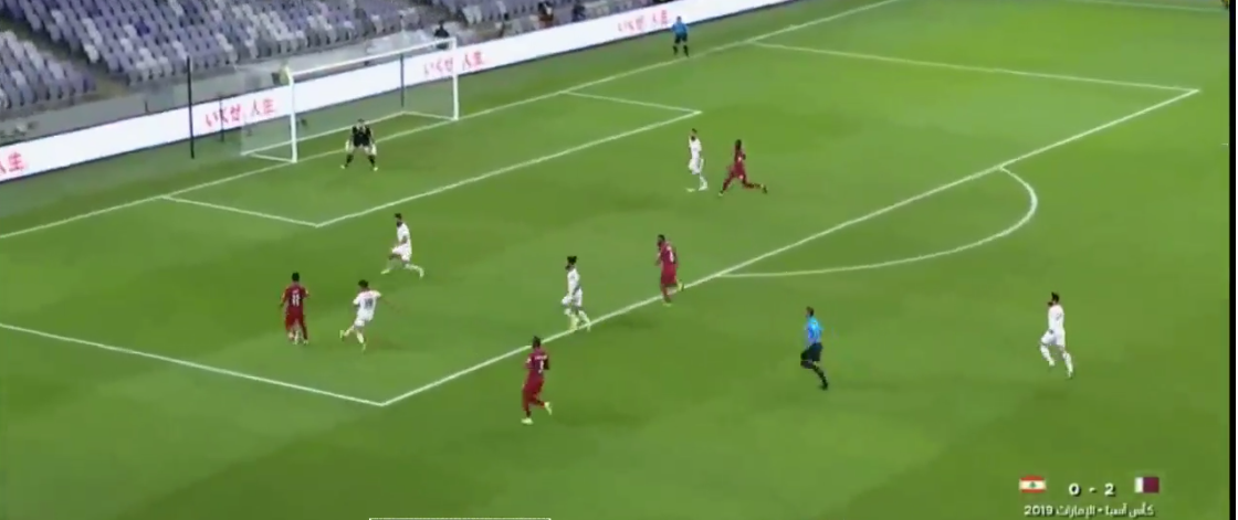 قطر تتغلب على لبنان بهدفين لصفر