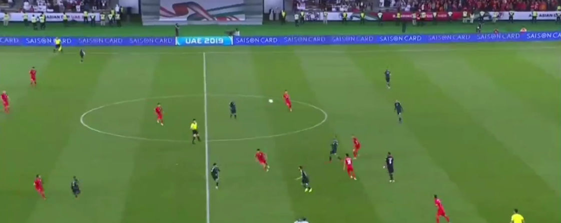 بشق الانفس .. الامارات الى دور الربع النهائي بفوزها على قيرغيزستان 3-2