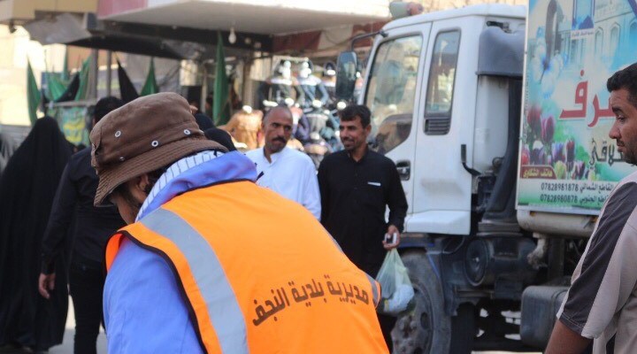 بلدية النجف تعلن نجاح خطتها الخدمية الخاصة بذكرى استشهاد الامام علي (ع)