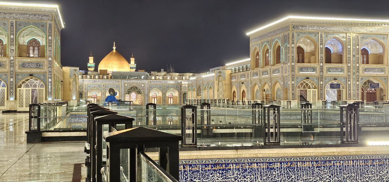 العتبة العلوية المقدسة تفتتح صحن السيدة فاطمة الزهراء عليها السلام