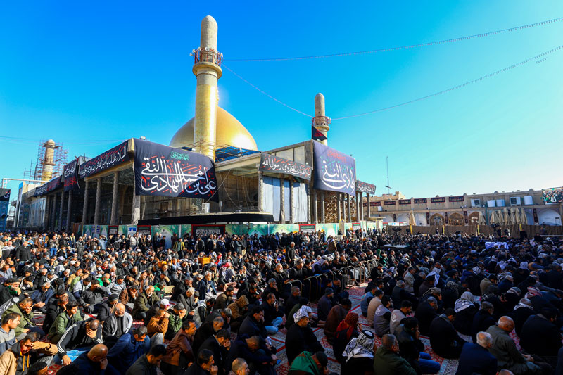 العتبة العسكرية المقدسة : مشاريع التوسعة ساهمت بإستقبال الأعداد المليونية خلال زيارة الإمام الهادي عليه السلام في ذكرى إستشهاده