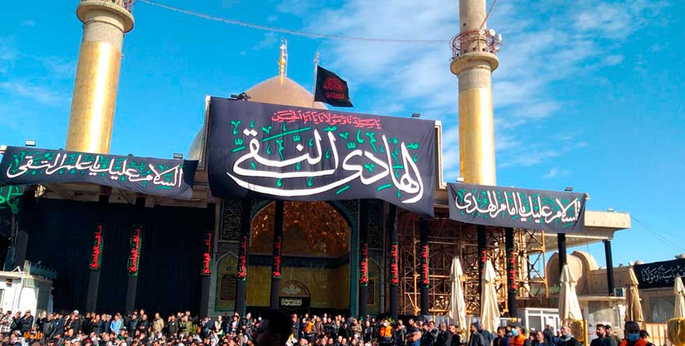 العتبةُ العسكريّةُ المقدَّسةُ تُعلنُ نجاحَ خطّتِها الخاصّةِ بزيارةِ ذكرى شهادةِ الإمامِ الهادي (عليهِ السلامُ)