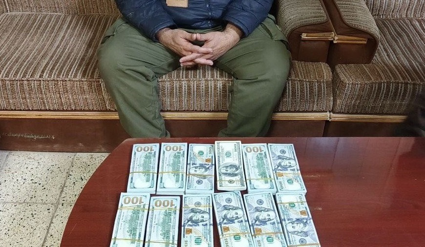 ضبط أكثر من 170ألف دولار معدة للتهريب في إحد المنافذ الحدودية