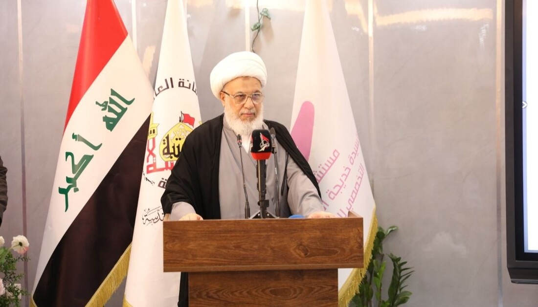 ممثل المرجعية الدينية العليا : مشروع إنشاء مستشفى السيدة خديجة عليها السلام للمرأة يهدف لتحقيق ثلاثة أمور رئيسة (الرصانة العلمية، والكفاءة المهنية، وأخلاقية الطبيب الإنسان)