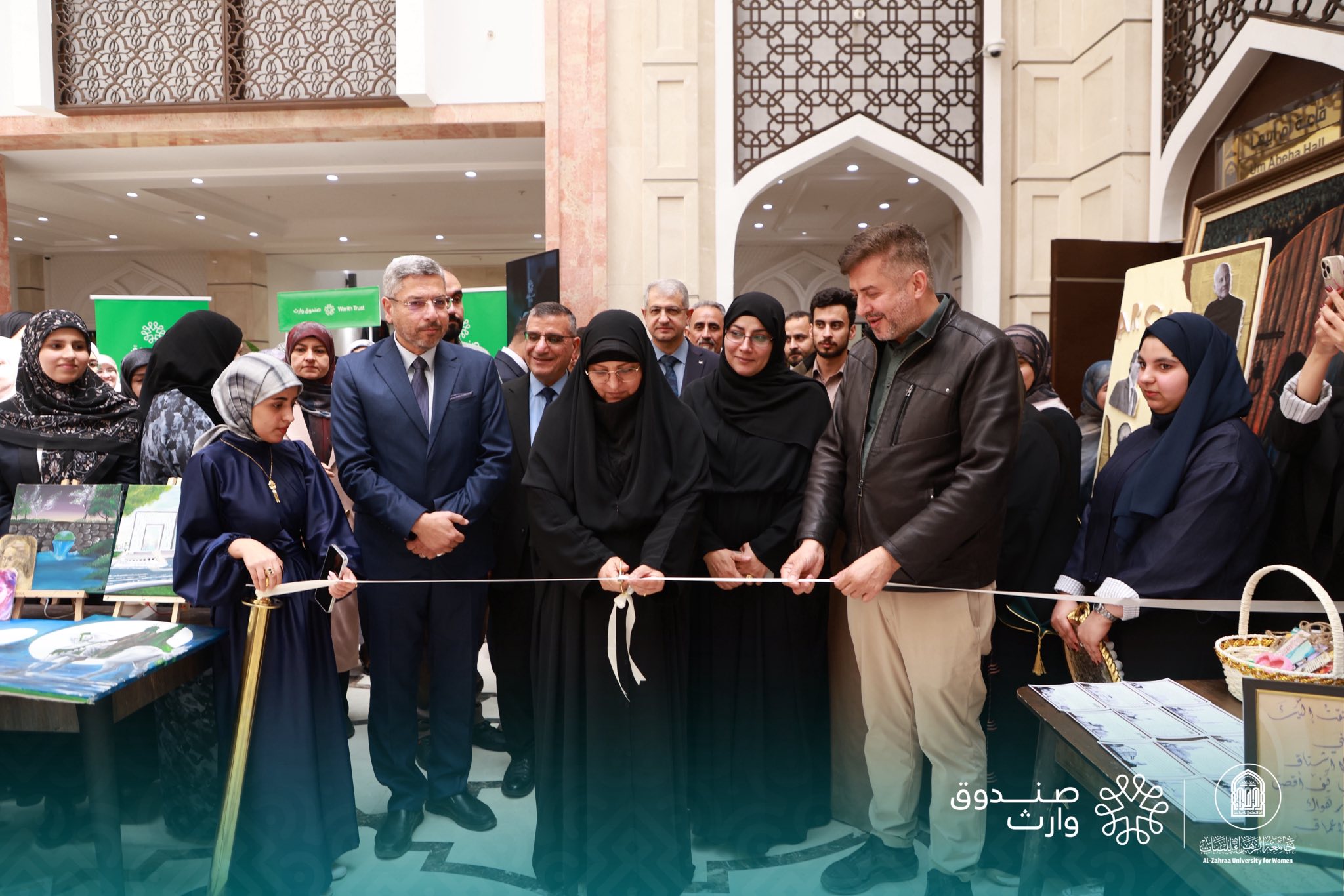 جامعة الزهراء عليها السلام للبنات تنظم سوقًا خيرية لدعم الأطفال المصابين بالسرطان يستمر لاسبوع كامل