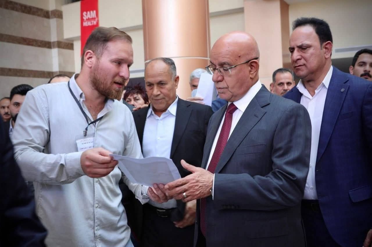 وزير الصحة يزور محافظة بابل للإطلاع على المؤسسات الصحية بالمحافظة