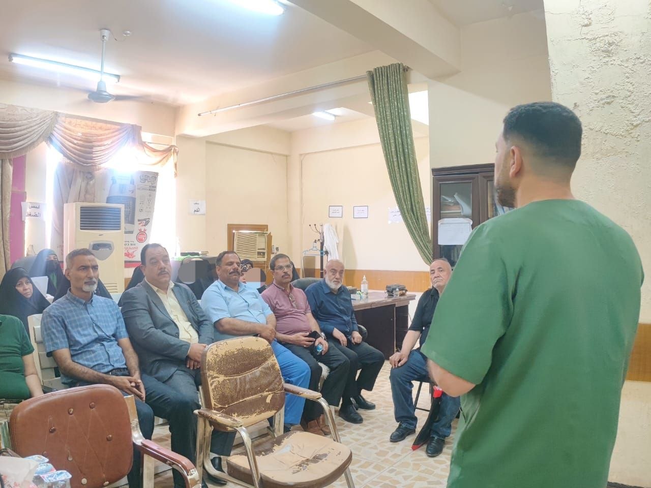 المركز الوطني للصحة والسلامة المهنية في النجف ينظم برامج وندوات تخصصية للمساهمة في تطوير مهارات الموظفين