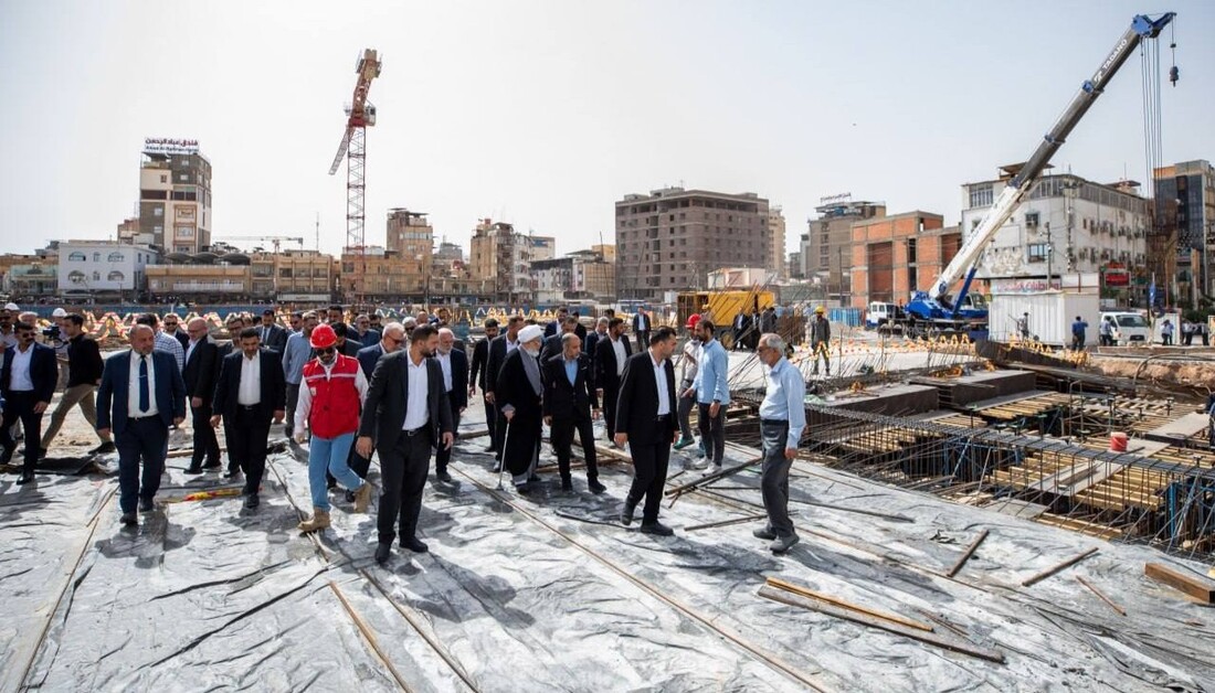 بالصور .. ممثل المرجعية الدينية العليا والأمين العام للعتبة الحسينية يتفقدان المراحل النهائية لمشروع مسار (ركضة طويريج) المليونية