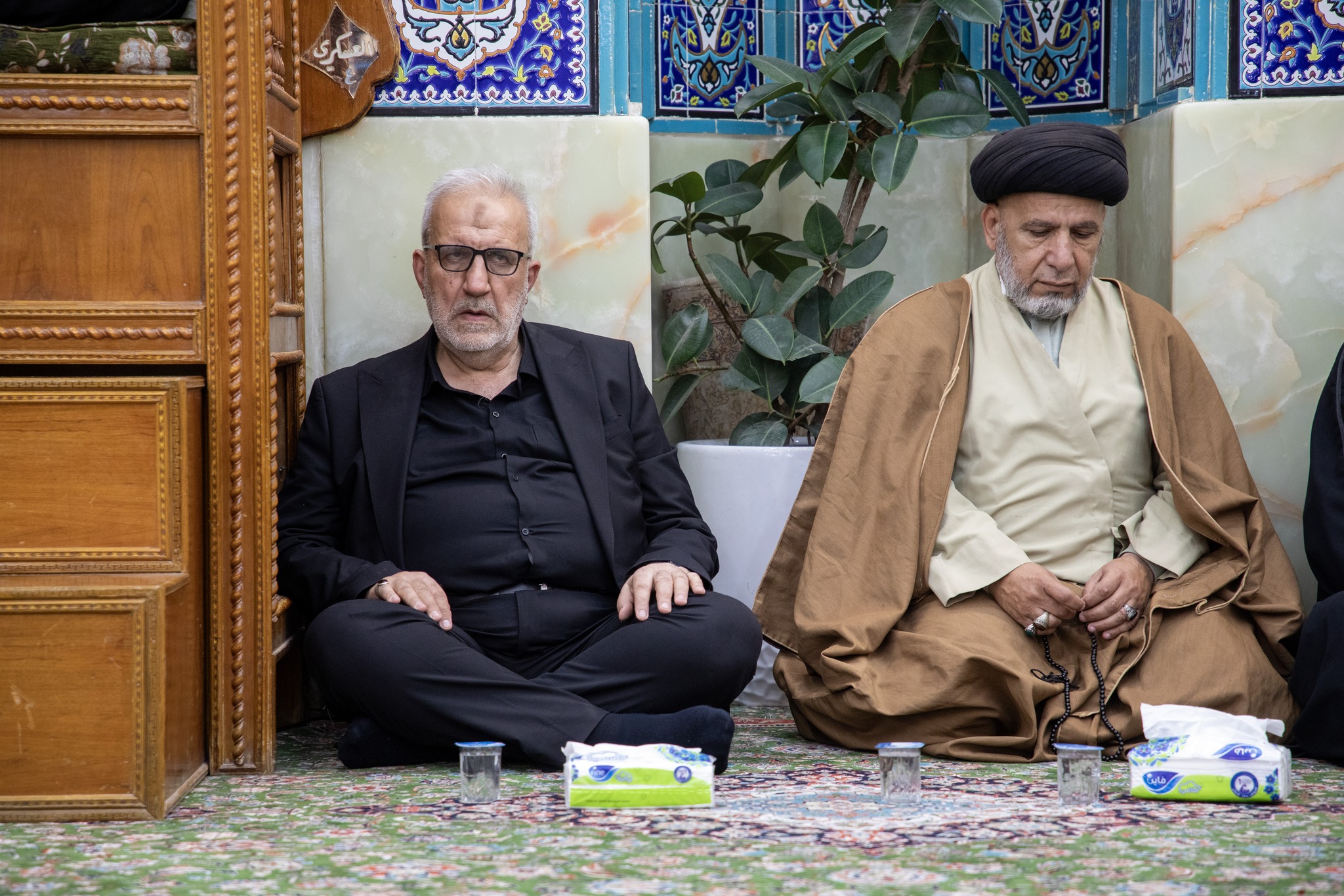 بحضور الأمين العام للعتبة الحسينية .. العتبة المقدسة تقيم مجلس عزاء بمناسبة ذكرى شهادة الإمام الباقر عليه السلام