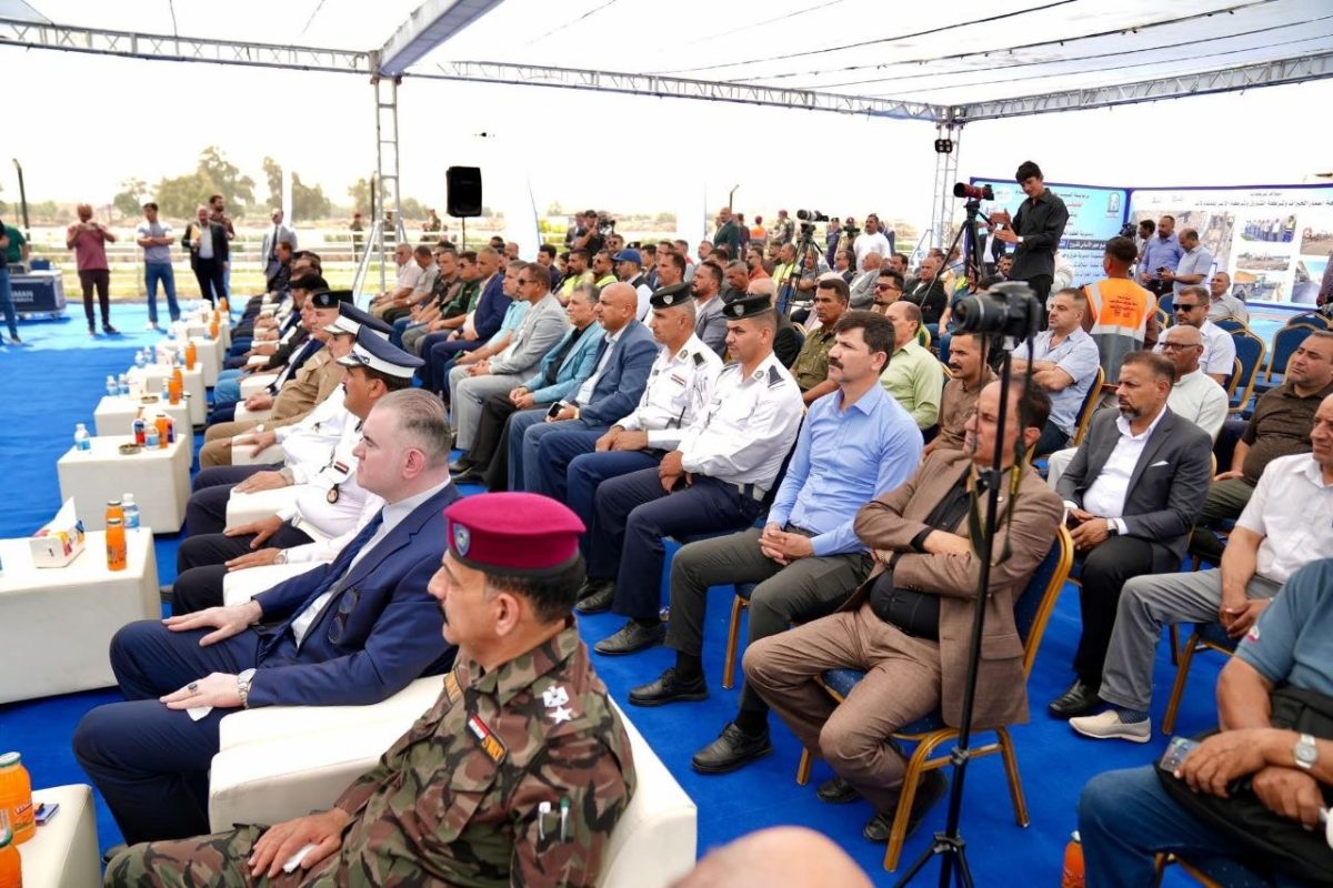 حكومة بابل المحلية تضع حجر الأساس لمشروع جسر الجنسية