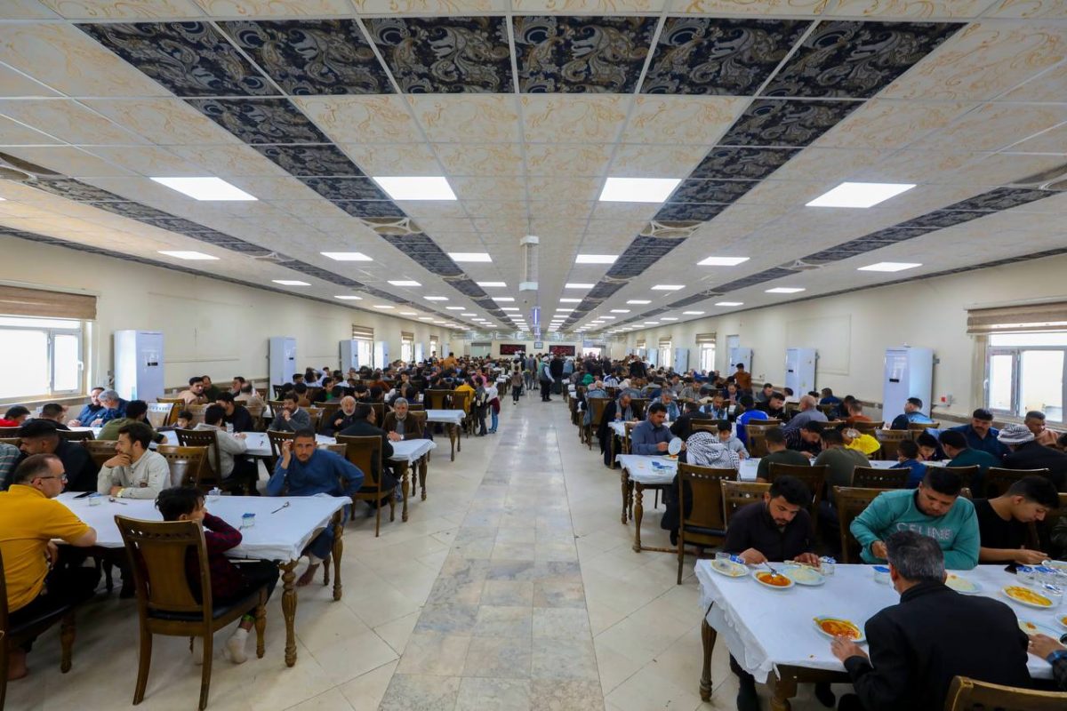 العتبة العسكرية المقدسة تفتتح مشروع مضيف الإمامين العسكريين عليهما السلام