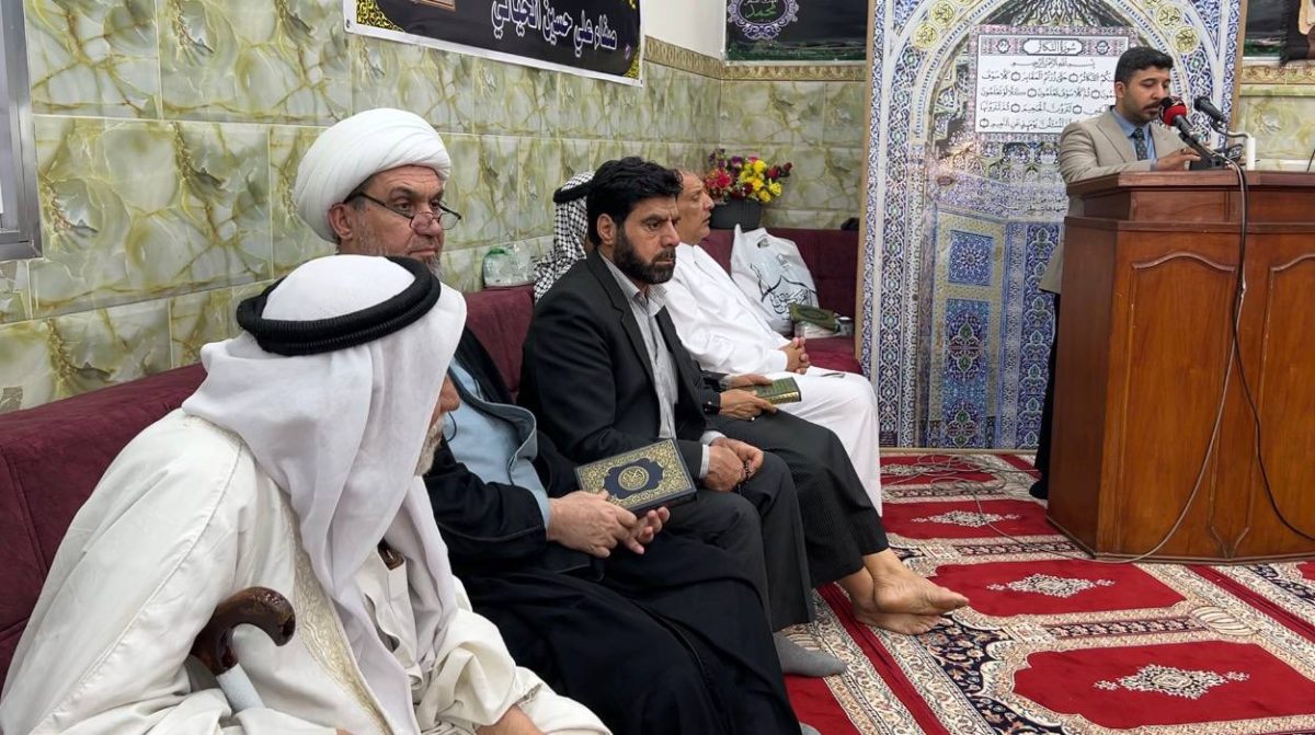 دار القرآن الكريم في العتبة الحسينية يقيم محفلا قرآنيا في قضاء الدجيل بمشاركة نخبة من قراء العتبات المقدسة