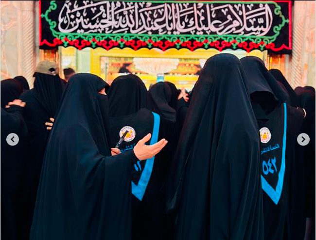 شعبة العلاقات النسوية في العتبة الحسينية تعلن عن مشاركة (1650) منتسبة ومتطوعة في تقديم الخدمات للزائرين خلال أيام عيد الأضحى المبارك