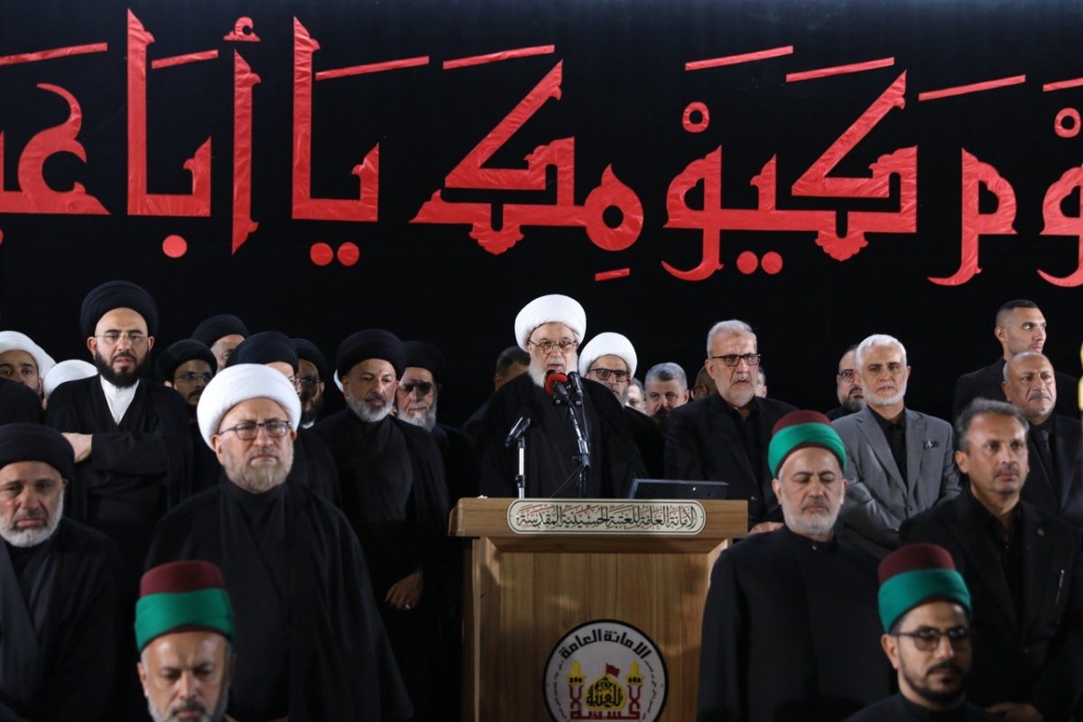 ممثل المرجعية الدينية العليا: علينا أن نصنع أمة تعي مبادئ عاشوراء وتمارس شعائرها وهي تعي ماذا أراد الإمام الحسين (عليه السلام) منا