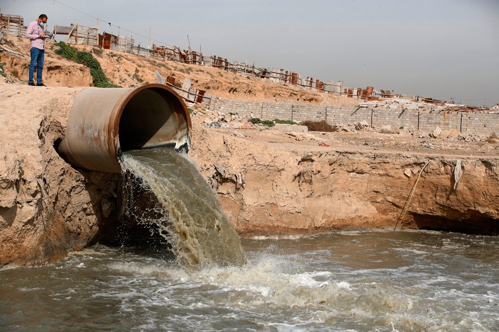 وزيرة البيئة :1.5 مليون متر مكعب من مياه الصرف الصحي تطرح يوميا في نهر دجلة