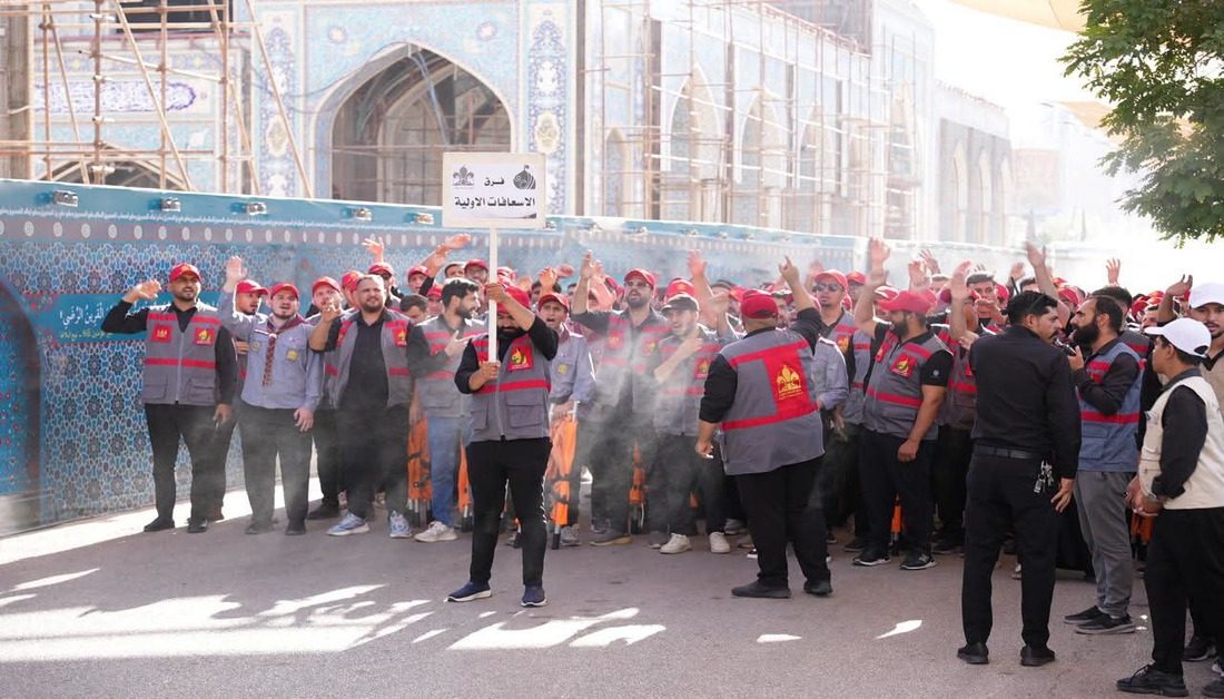 منها نشر 550 مسعفا جوالا .. قسم التنمية والتأهيل الإجتماعي للشباب في العتبة الحسينية يعلن عن خطته الخاصة لزيارة يوم العاشر