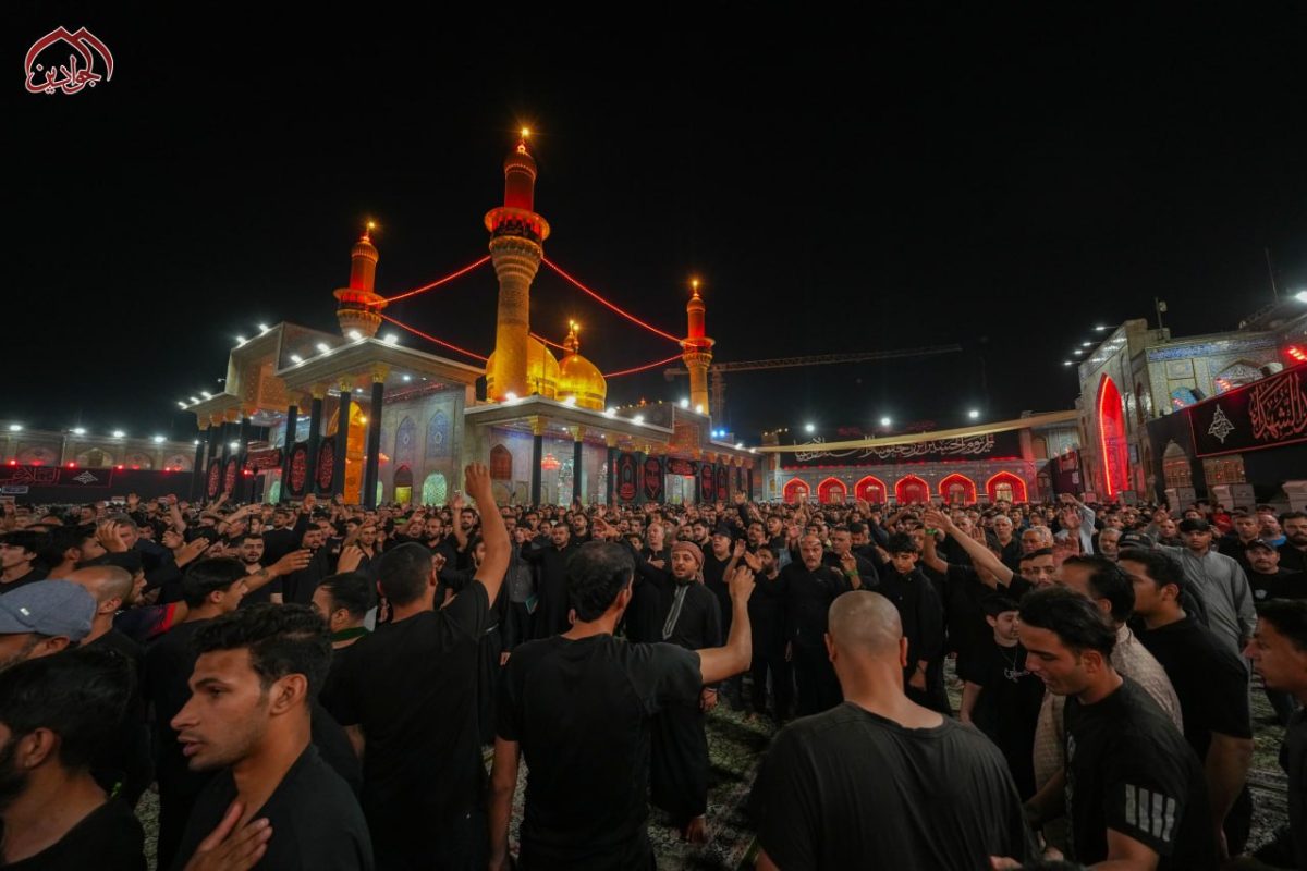 الكاظمية المقدسة تختتم مراسم زيارة عاشوراء