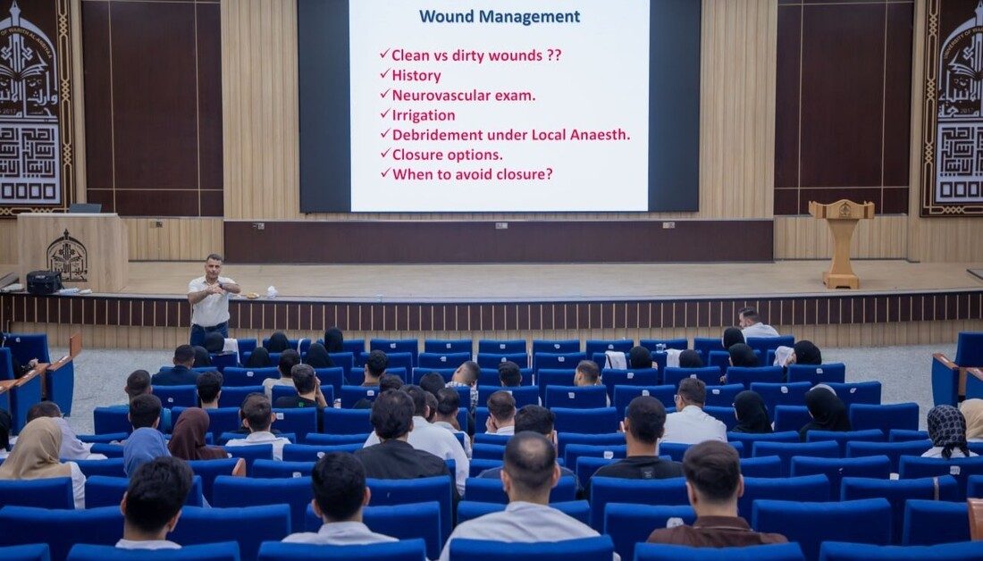 جامعة وارث الأنبياء (عليه السلام) تؤهل طلبتها للعمل في المفارز الطبية خلال الزيارة الاربعينية