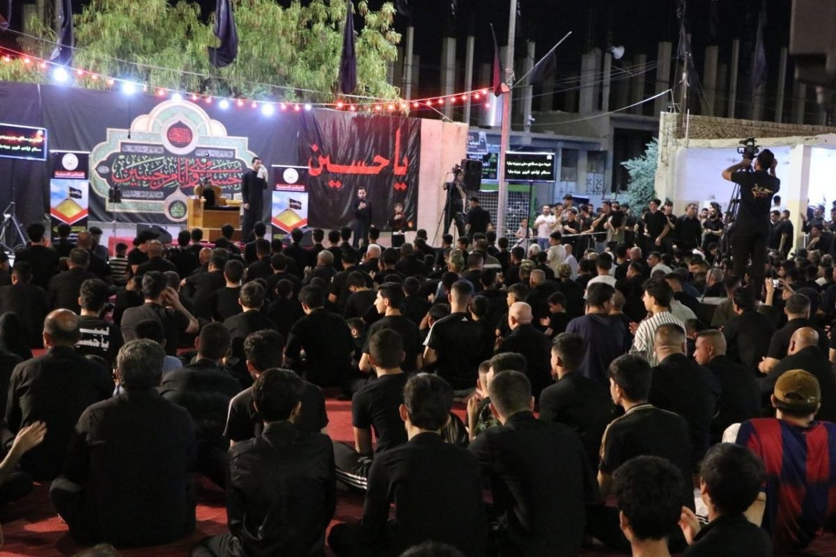 بمناسبة ذكرى شهادة السيدة رقية (عليها السلام) .. العتبة الحسينية تقيم مجلسا عزائيا خاصة بالمناسبة في قضاء تلعفر