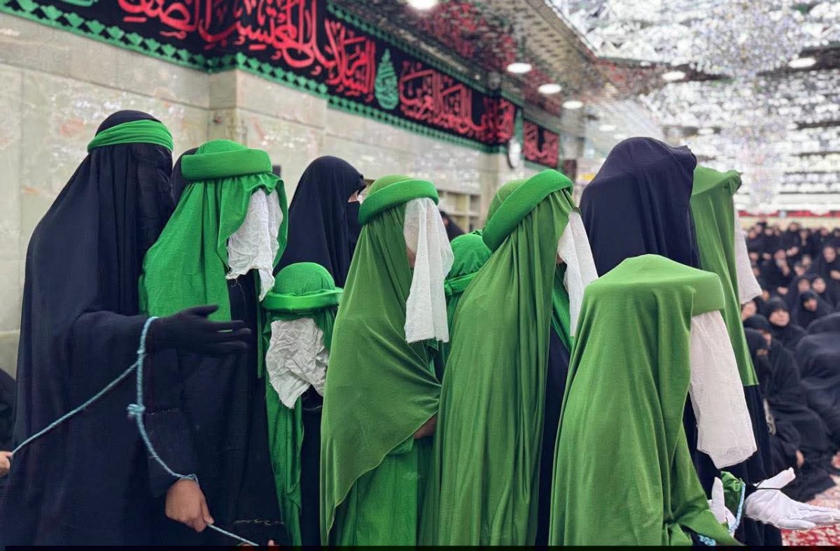 شعبة التبليغ الديني في العتبة الحسينية تقدم مشهدا تمثيليا يُجسّد وصول سبايا أهل البيت (عليهم السلام) إلى مجلس ابن زياد