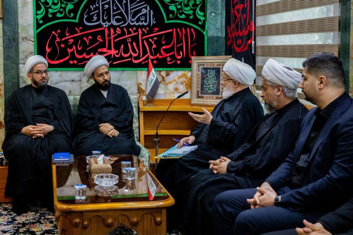 بالصور .. ممثل المرجعية الدينية العليا يستقبل وفدا من دول المغرب العربي