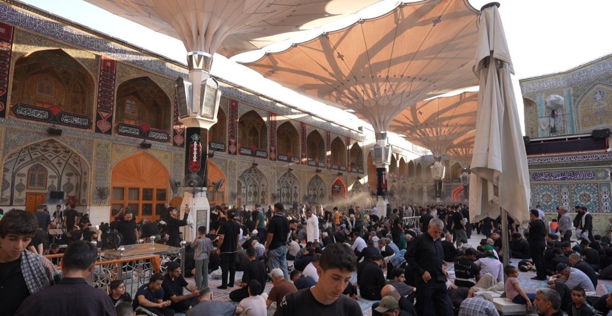 العتبة العلوية تهيئ 35 ألف متر مربع لاستقبال الزائرين الوافدين لإحياء ذكرى شهادة النبي الأكرم محمد صل الله عليه وآله