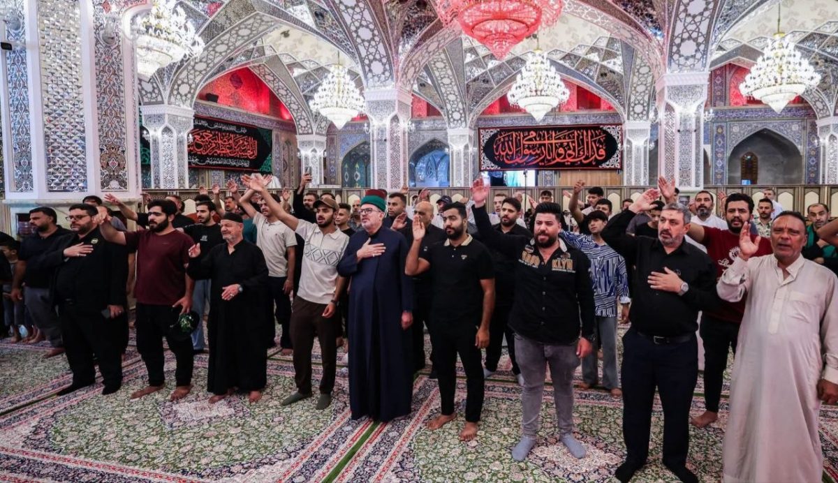 مدينة الكاظمية تشهد فعاليات دينية مختلفة لإحياء ذكرى شهادة النبي محمد صلى الله عليه وآله