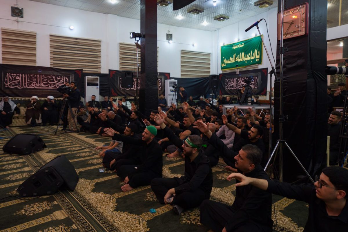 العتبة العسكرية تقيم مجلس عزاء في محافظة ديالى استذكارا لرحيل النبي الأعظم (صلى الله عليه وآله)