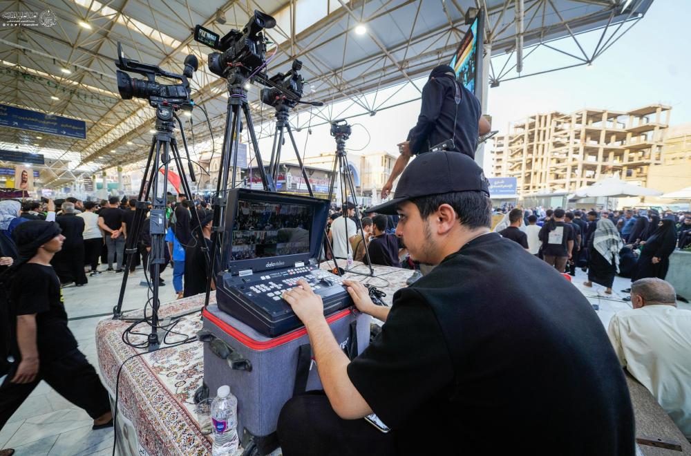 قسم الإعلام في العتبة العلوية يستنفر جهوده لاستقبال المؤسسات الإعلامية المحلية والدولية