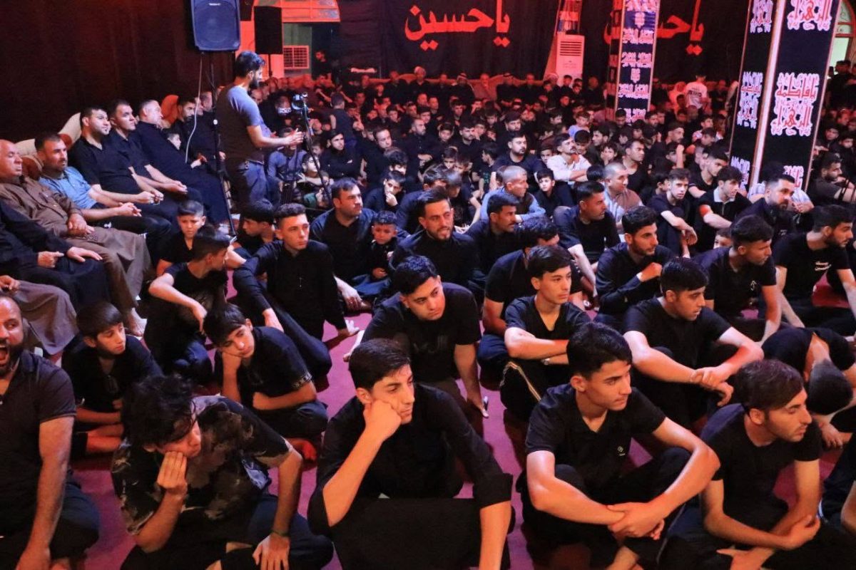 العتبة الحسينية تقيم مجلسا عزائيا في تلعفر إحياء لذكرى شهادة الإمام العسكري عليه السلام