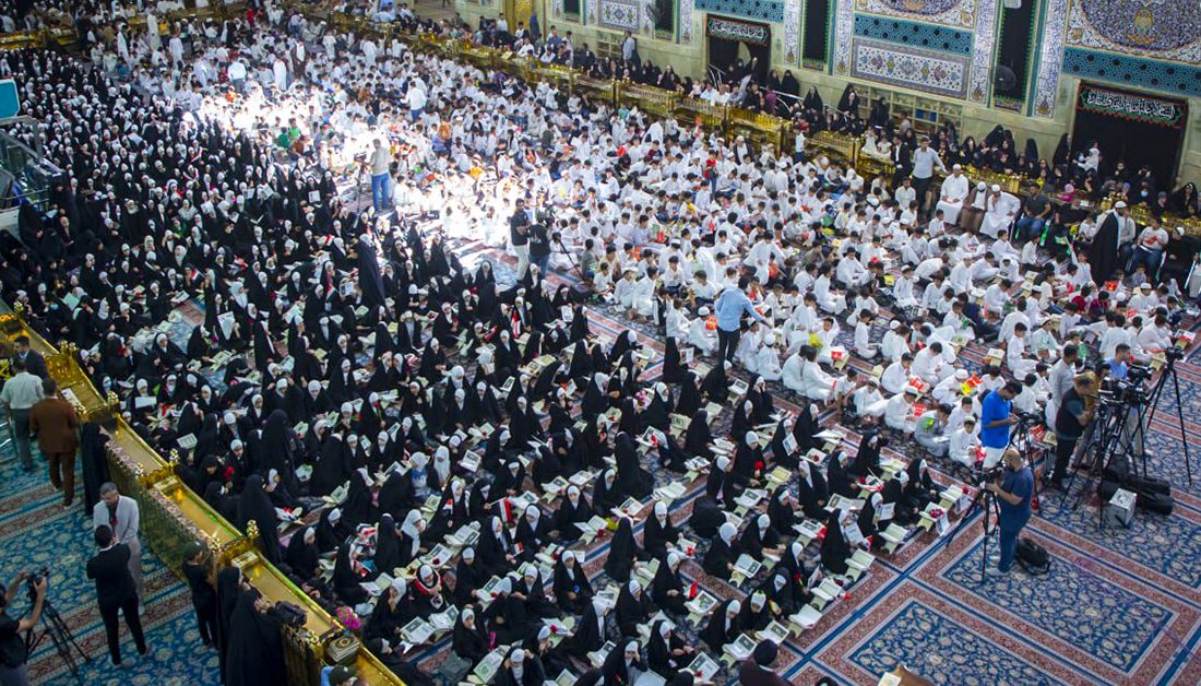 الصحن الحسيني المطهر يشهد حفل اختتام النسخة الثانية والعشرين من "دورات الوارث الصيفية الدينية