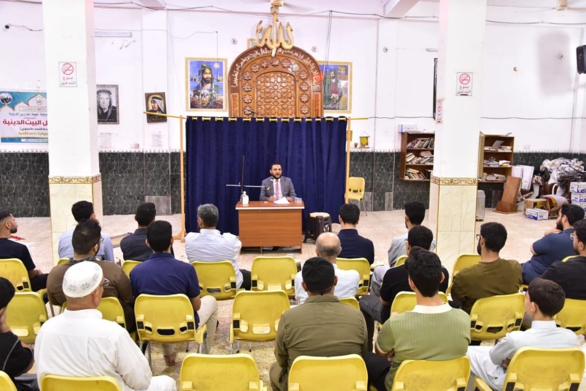 العتبة الحسينية تقيم ندوة حوارية في قضاء الشامية حول أهمية معرفة سيرة الإمام الصادق عليه السلام
