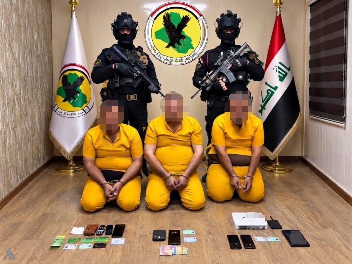 جهاز مكافحة الإرهاب يكشف عن إلقاءه القبض على ثلاثة متهمين بالإرهاب