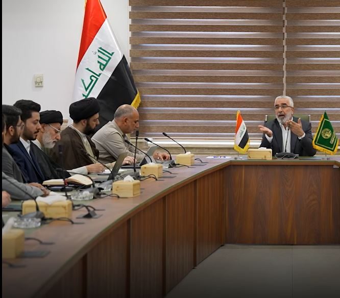 العتبة العلوية المقدسة تعقد اجتماعا تطويريا لكوادرها المتقدمة