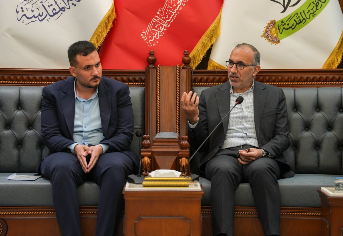 الأمين العام للعتبة العسكرية المقدسة يؤكد مد جسور التعاون مع جميع المؤسسات القرآنية لتطوير برامجها الهادفة الى ترصين الشباب فكريا وعقائديا