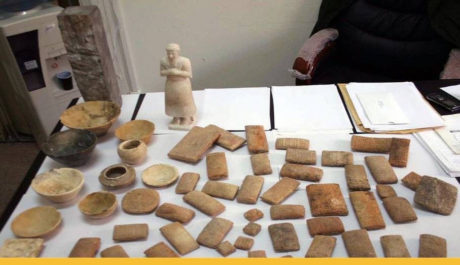 العراق يستعيد آلاف القطع الأثرية المهربة بالتنسيق مع الجهات القضائية والدبلوماسية الدولية