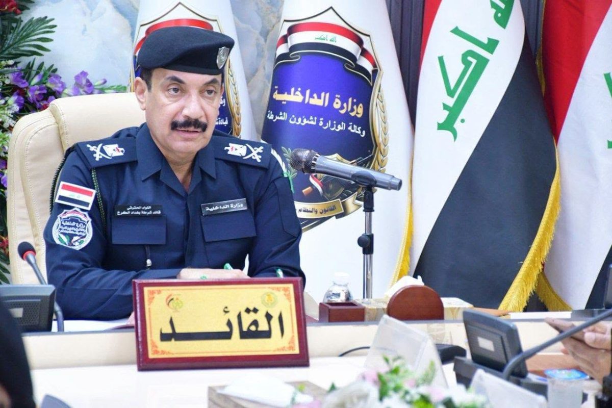 قائد شرطة بغداد يؤكد قدرة القوات الأمنية على حماية أمن المواطنين وتوفير الأمن بالعاصمة.