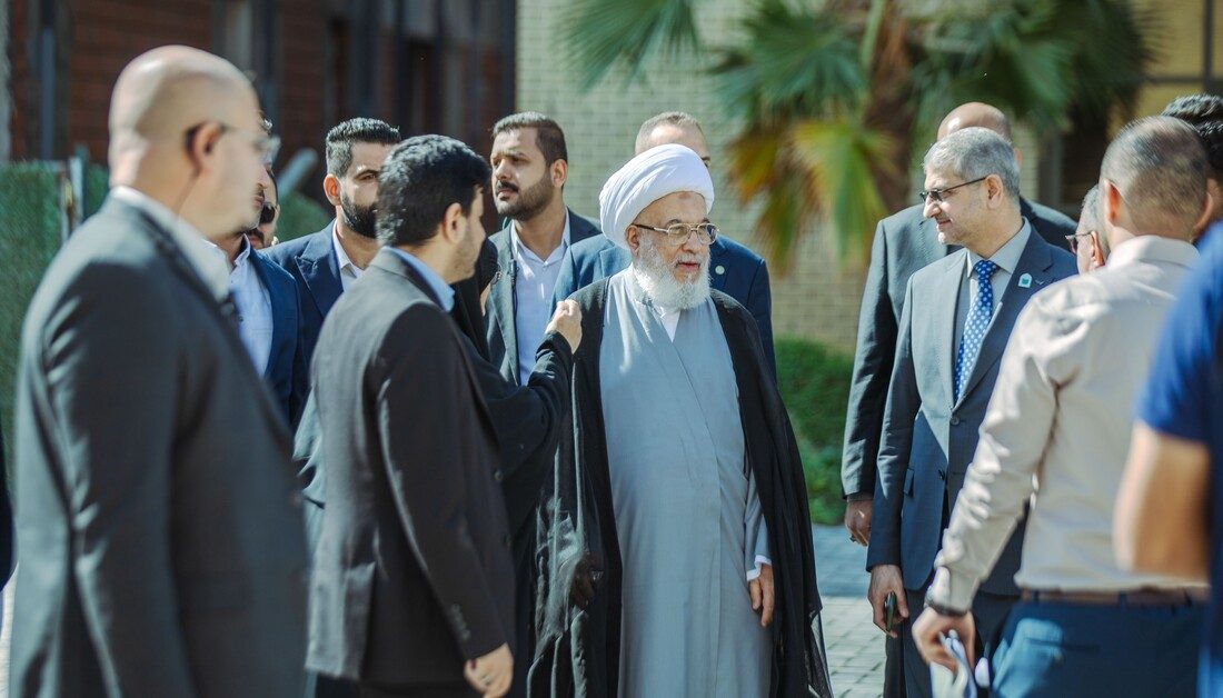 بالصور .. ممثل المرجعية العليا يجري زيارة ميدانية لجامعة الزهراء عليها السلام لمتابعة سير العمل في مشروع توسعة الجامعة
