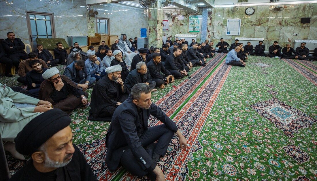 بالصور .. العتبة الحسينية تقيم مجلس عزاء بمناسبة ذكرى شهادة السيدة الزهراء عليها السلام