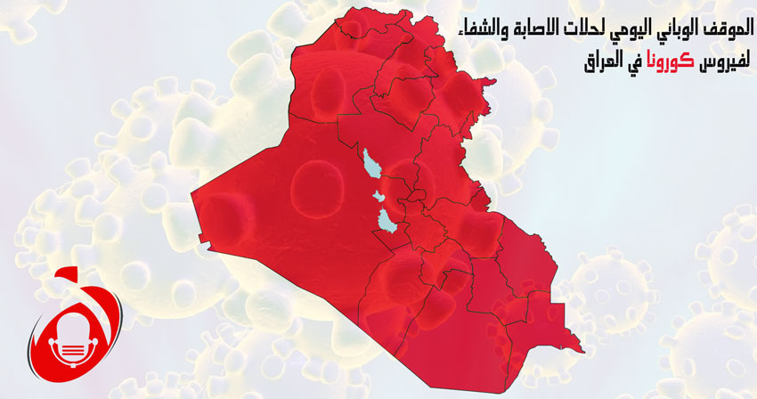الموقف الوبائي لهذا اليوم والحالات الجديدة المسجلة