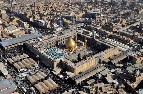 مدينة النجف الاشرف تستقبل اكثر من مليوني زائر من العراقيين والاجانب خلال الايام الاولى لعيد الاضحى المبارك. تقرير صوتي..