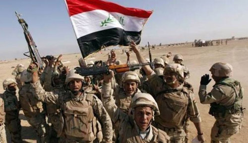 القوات الامنية تحرر قضاء الرطبة بالكامل وترفع العلم العراقي فوق مبانيه