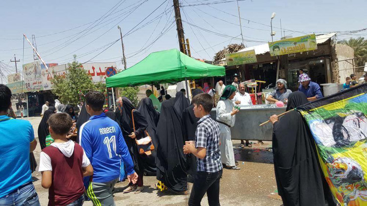 ملايين المؤمنين يحيون ذكرى ولادة الامام المنتظر "عج" في كربلاء (تقرير صوتي ومصور)