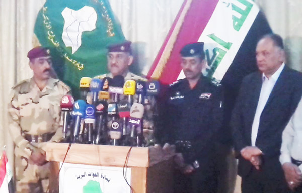 قائد عمليات الفرات الاوسط يعلن نجاح الخطة الامنية الخاصة بزيارة النصف من شعبان المباركة (تقرير صوتي)