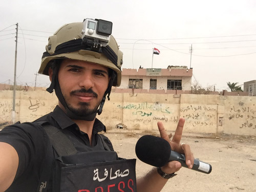 الاعلام الحربي للعتبة الحسينية : لواء علي الاكبر يعثر على معمل للعبوات الناسفة ومشفى لارهابي داعش(صوت)