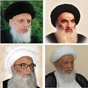 مراجع الدين العظام في النجف الاشرف يشددون على ضرورة دعم المؤسسة الامنية والحشد الشعبي لمواجهة الارهاب والمضي بالعملية الاصلاحية(تقرير صوتي)