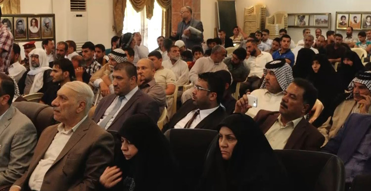 مؤسسة كافل زينب (عليه السلام) تقيم حفلا تكريميا لعوائل شهداء الحشد الشعبي(تقرير صوتي )