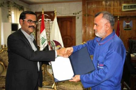 ميسان توقع عقدا مع شركة هندية لإنشاء معمل للحديد والفولاذ في العمارة